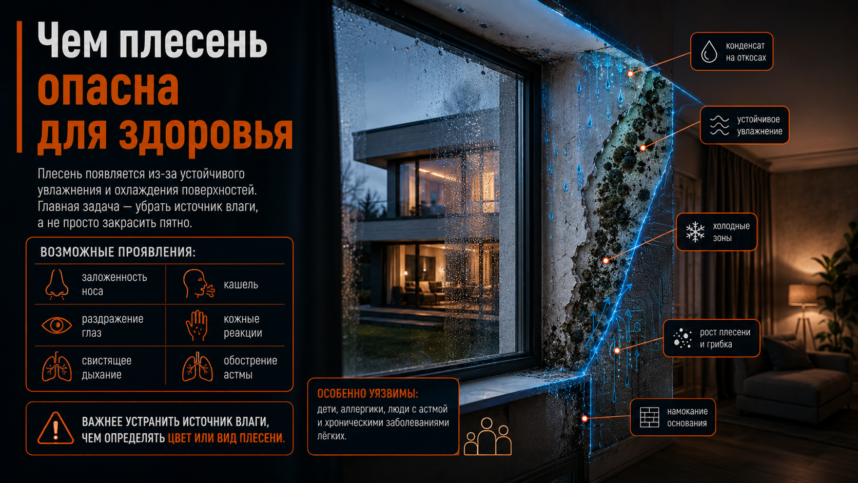Чем плесень опасна для здоровья